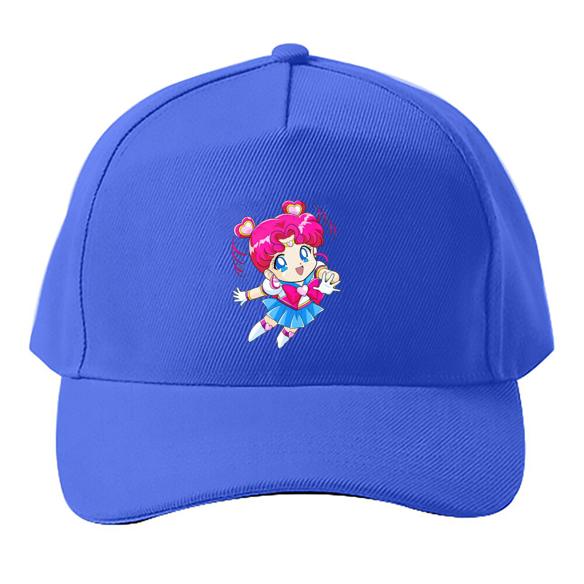 （画像用） 美少女戦士セーラームーン ちびうさ Sailor Moon Chibiusa Tsukino Usagi Small Lady Serenity ベースボールキャップ 綿100％ 男女兼用 帽子 スポーツ